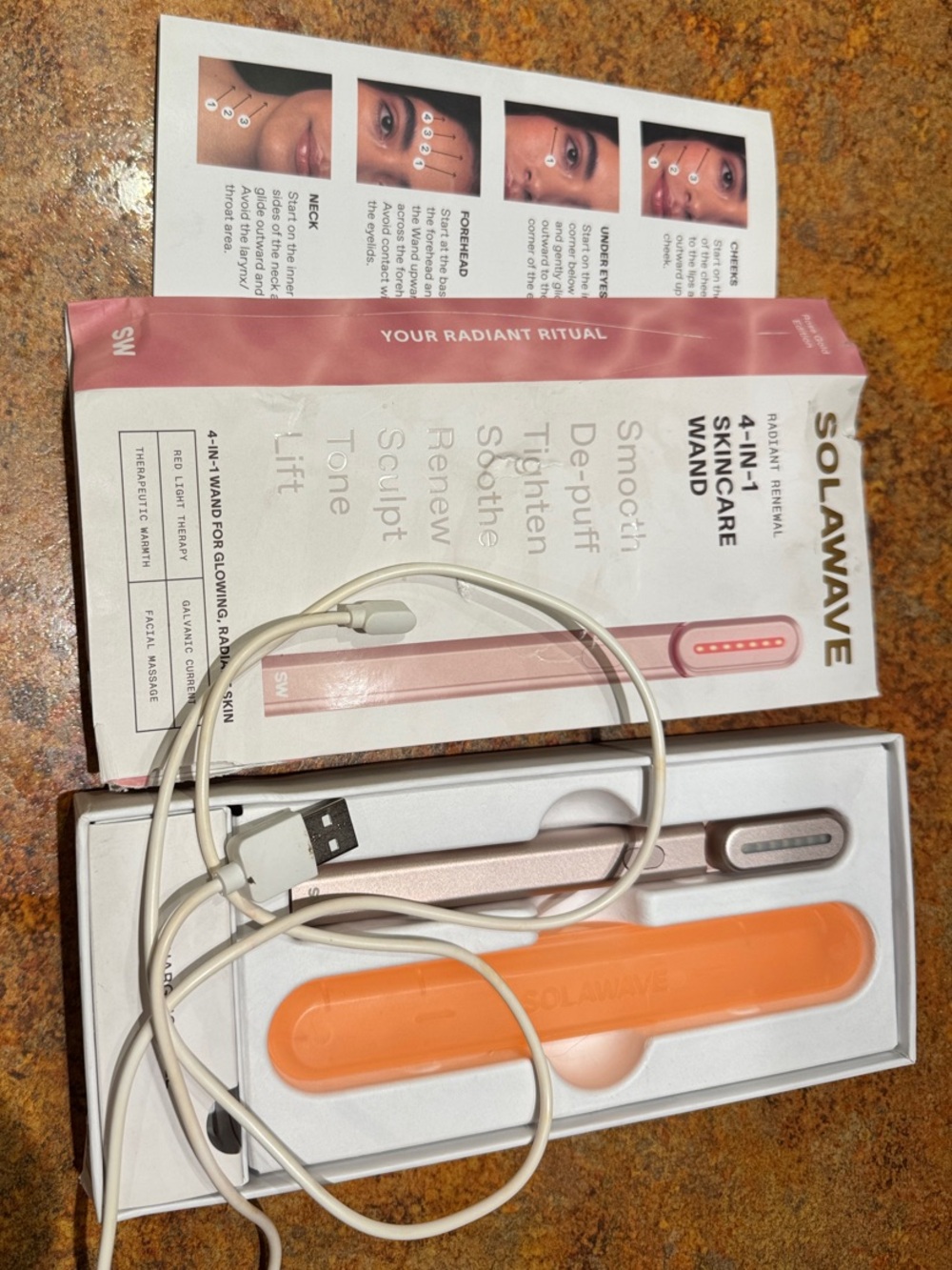 4-in-1 Wand - Red Light - face rejuvenation